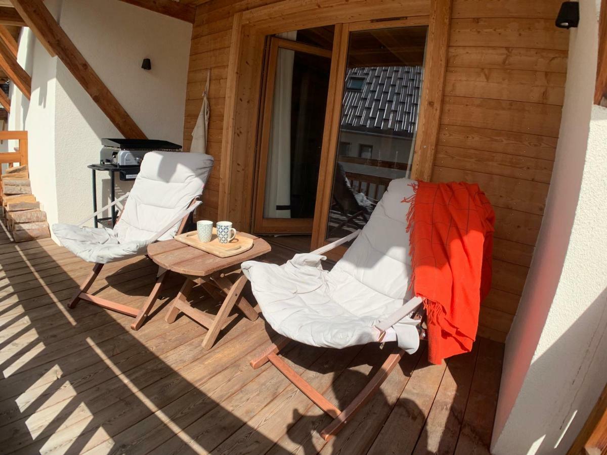 Le Gabion, Luxueux Appartement Avec Sauna, Serre Chevalier Vallee Saint-Chaffrey Ngoại thất bức ảnh